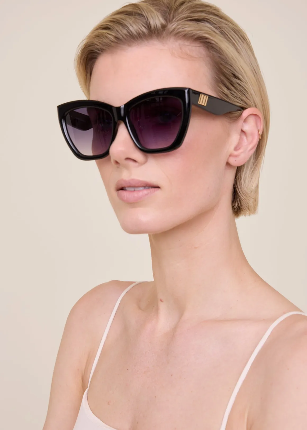 VANILIA Cat-eye sunglasses Zwart Best Sale