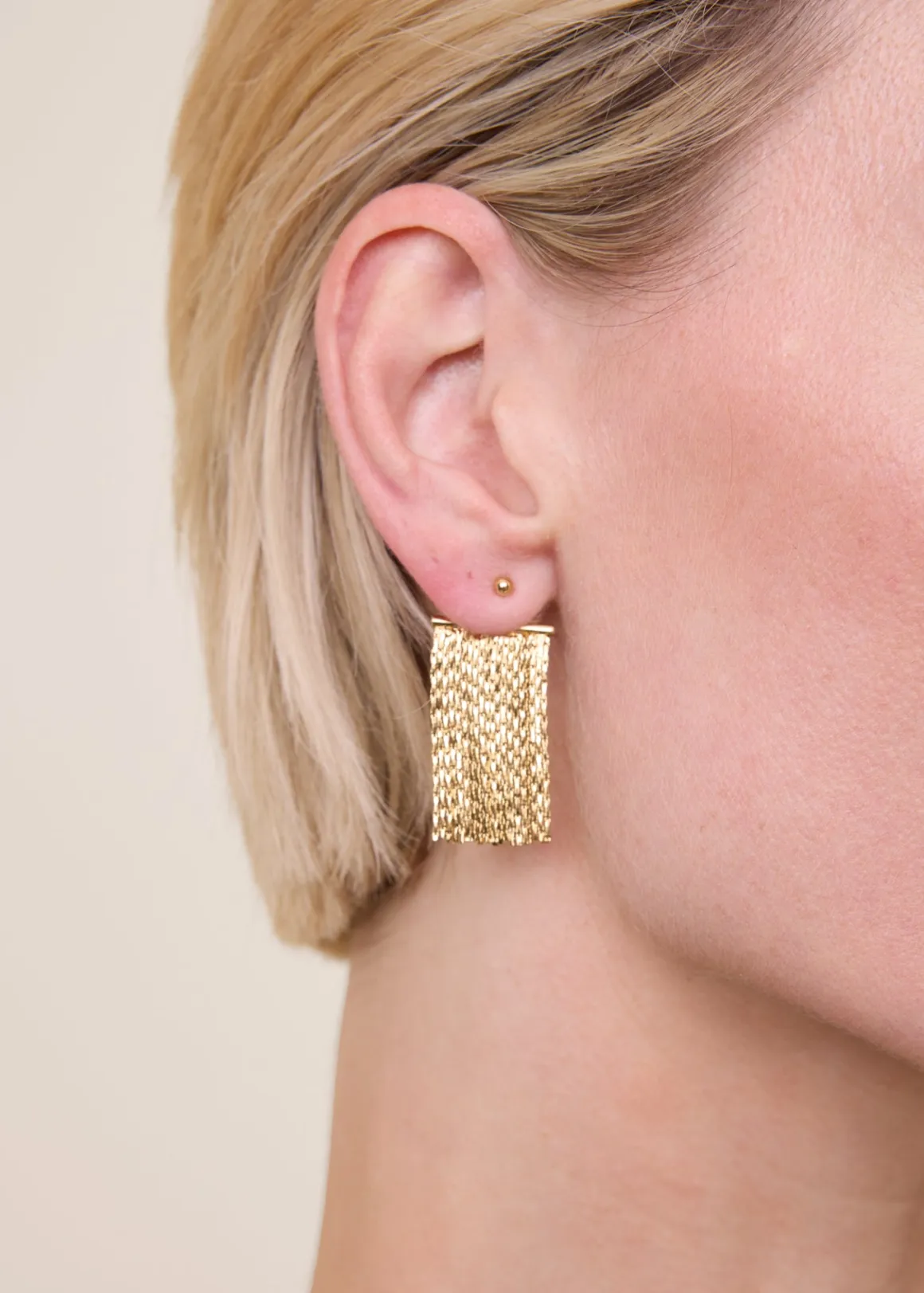 VANILIA plated behind-the-earring Gold Discount