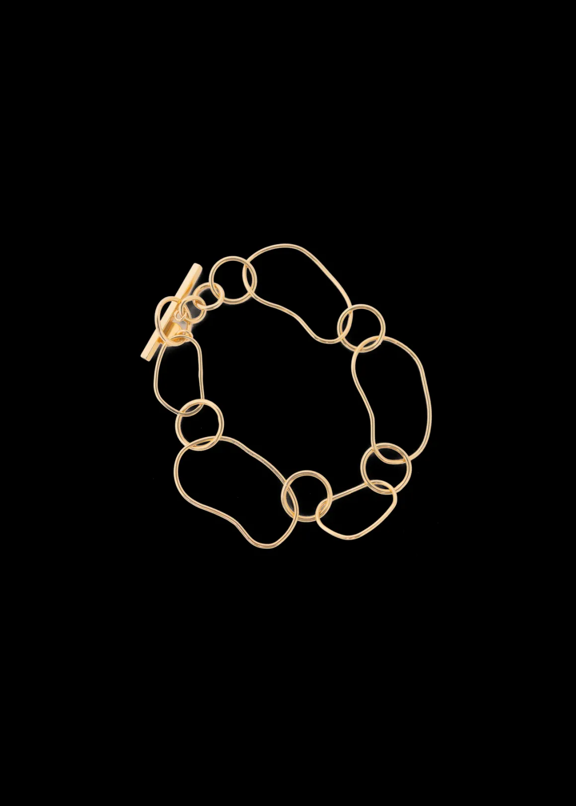 VANILIA Organic plated chain bracelet Gold Sale