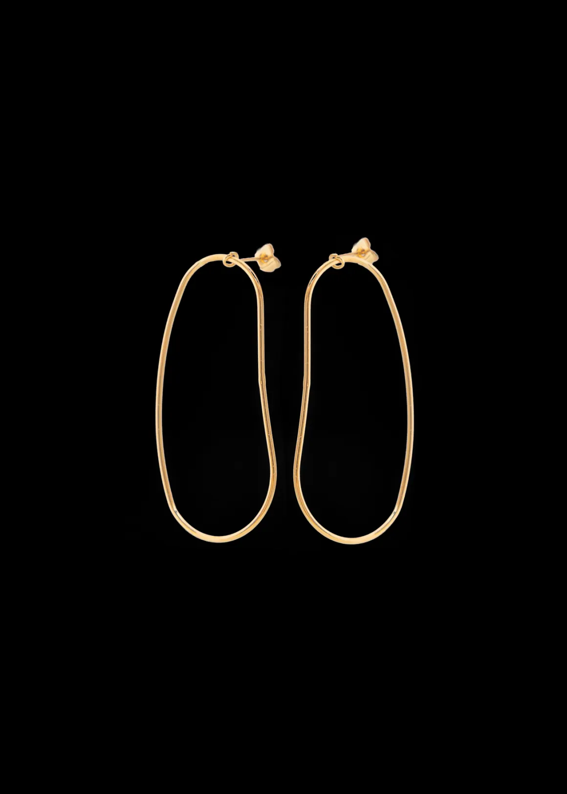 VANILIA Organic plated earring Gold Best