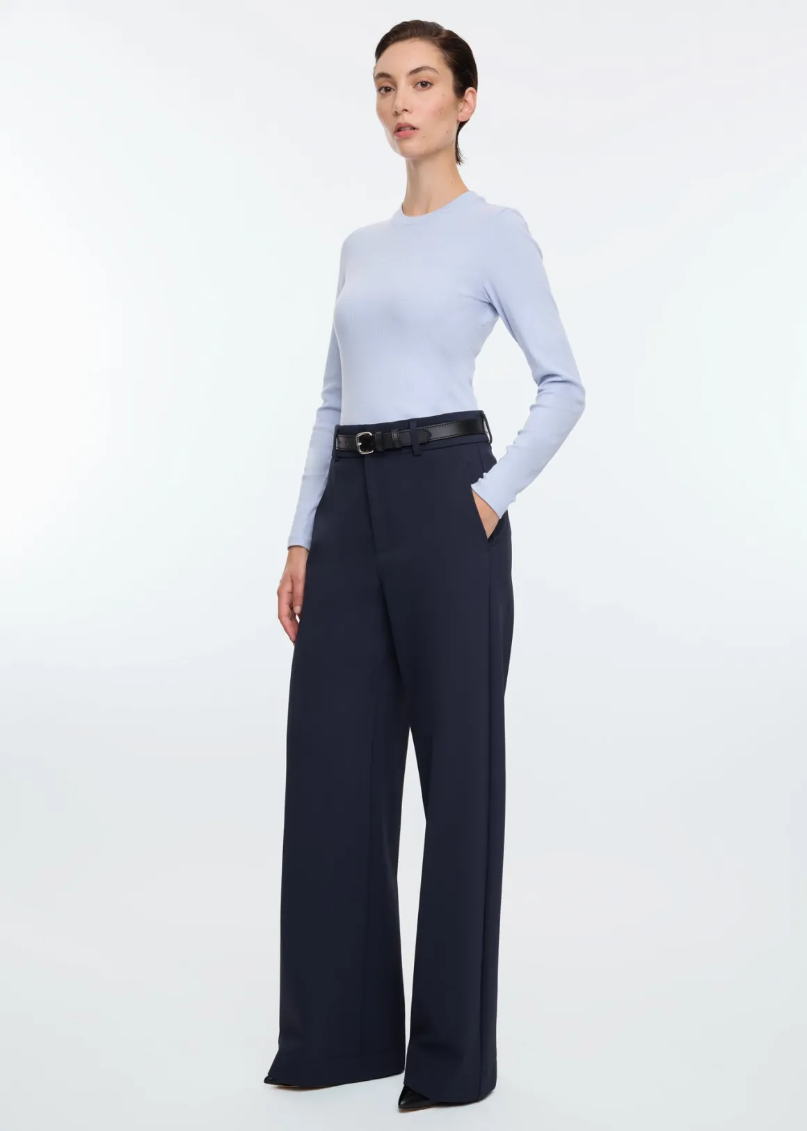 VANILIA Tailored twill tall Darksapphire Shop