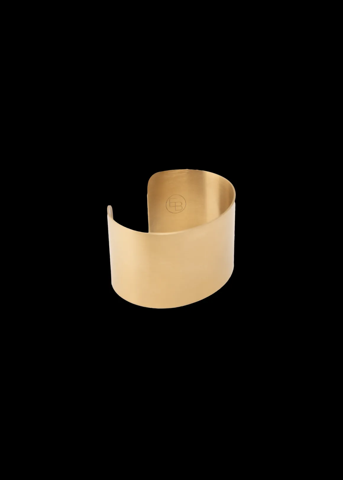 VANILIA Wide plated bangle Gold Online